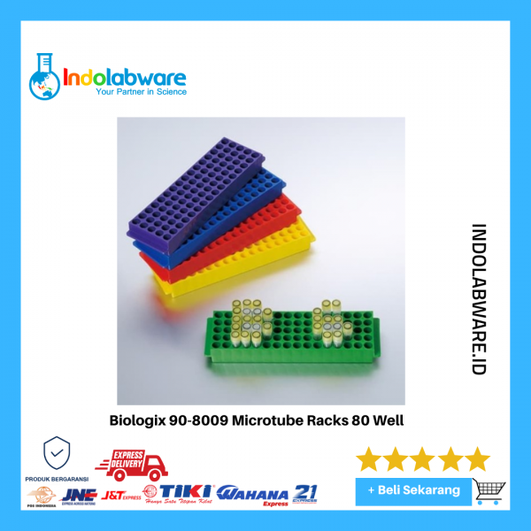 Biologix 90-8009 Microtube Racks 80 Well